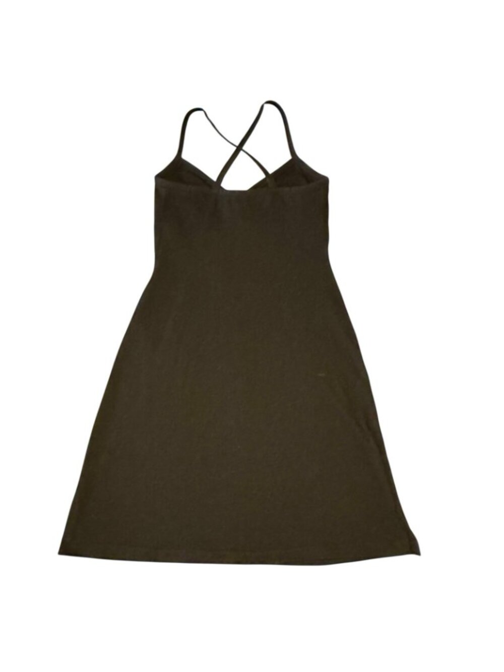 Victoria's Secret Vtg Moda Int'l LBD Black Bodycon Dress Small Y2K Built-In Bra - Picture 5 of 12